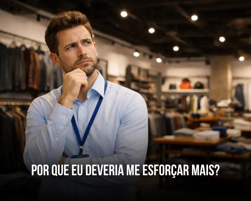 Por que eu deveria me esforçar mais?